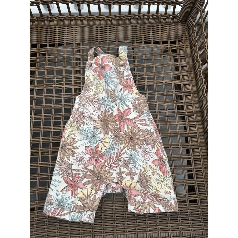 Janie & Jack The Scenic Route Floral 18-24m  Coverall Lined Romper Outfit